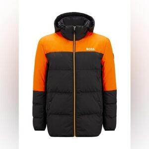 Hugo Boss Hamar Water‎ Repellent Hooded Down Puffer Jacket